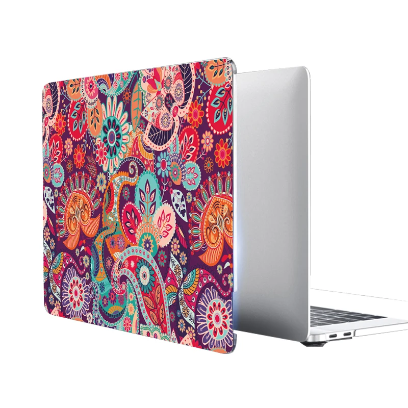 Сумка для ноутбука MTT, чехол для Macbook Air 11 13 Pro 13 15 с сенсорной панелью, чехол с принтом пейсли для macbook 12 дюймов retina, чехол для ноутбука