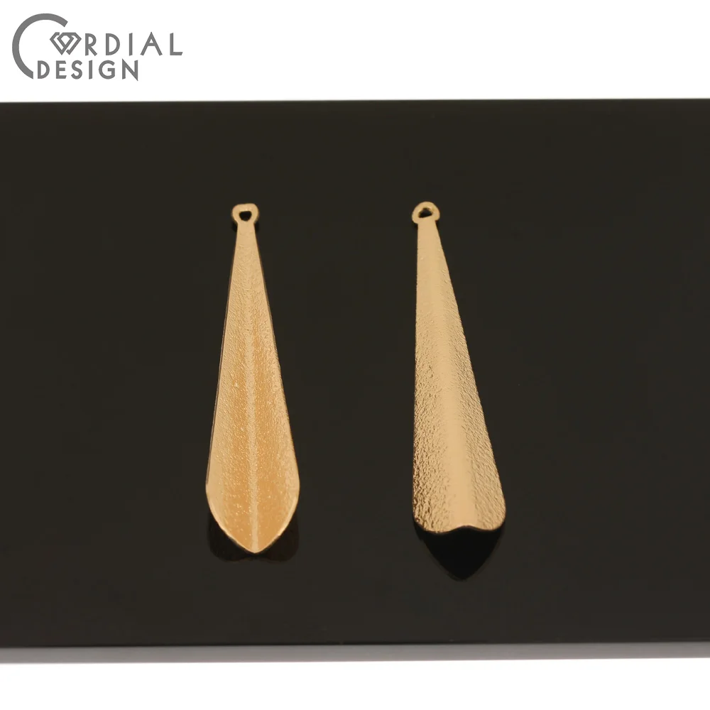 

Cordial Design 100Pcs 10*53MM Jewelry Accessories/DIY Making/Charms/Hand Made/Copper/Connectors/Earrings Findings & Components