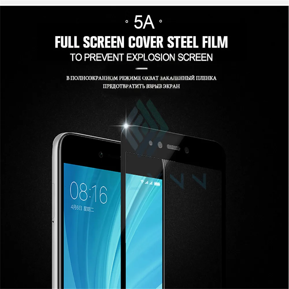 3D закаленное стекло для Xiaomi Redmi 4A 4X4 7A 6A 5 Pro 32 Гб 5A Pro Note 4 5 6 7 глобальная Версия защитная пленка