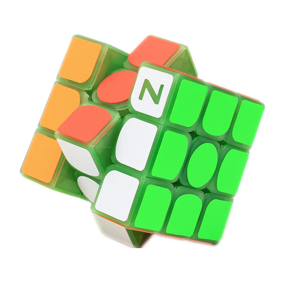 Кубик-головоломка Zcube светится в темноте 3x3x3 Magic Speed Cube кубик Magico Классические
