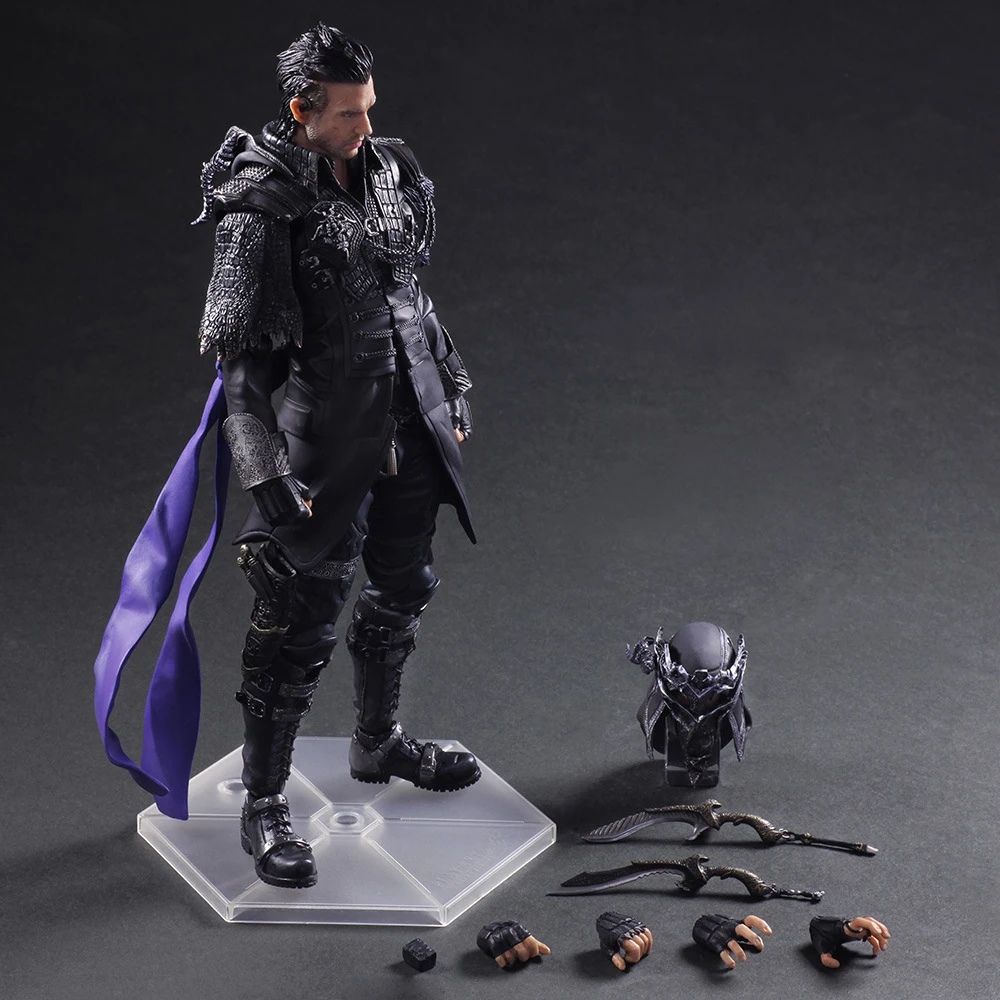 27 см Play Arts KAI Final Fantasy 7 Vincent Valentine Joint подвижная ПВХ фигурка модель игрушки