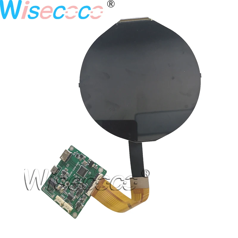 5" Circular Display RGB TFT LCD Screen 1080*1080 WLED Backlight 50 pins MIPI to USB Driver Board for Instruments & Meters | Мобильные