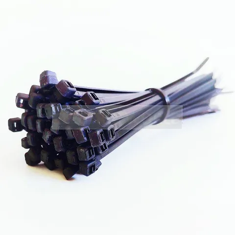 Нейлоновые самоблокирующиеся кабельные стяжки 3x100 мм, 100 шт., набор цветов