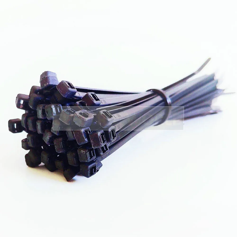 Кабельные стяжки в ассортименте промышленные застежки пластиковые кабельные