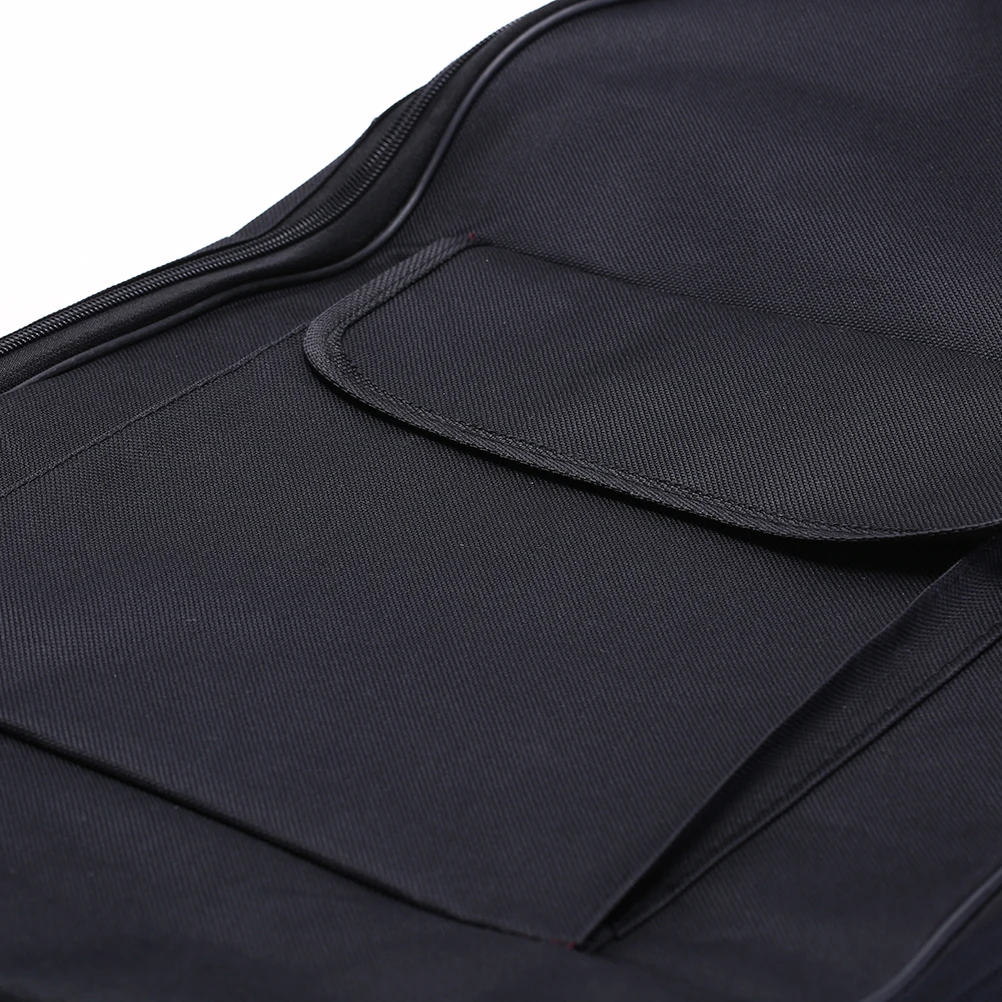 schwarz doppel straps elektrische gitarre gig bag weiche fall doppel schulter gurte gepolstert gitarre wasserdichte rucksack instrument taschen free g