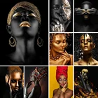 Набор для алмазной вышивки Стразы сделай сам, картина из черного, белого золота в современном стиле с квадратными стразами 5D