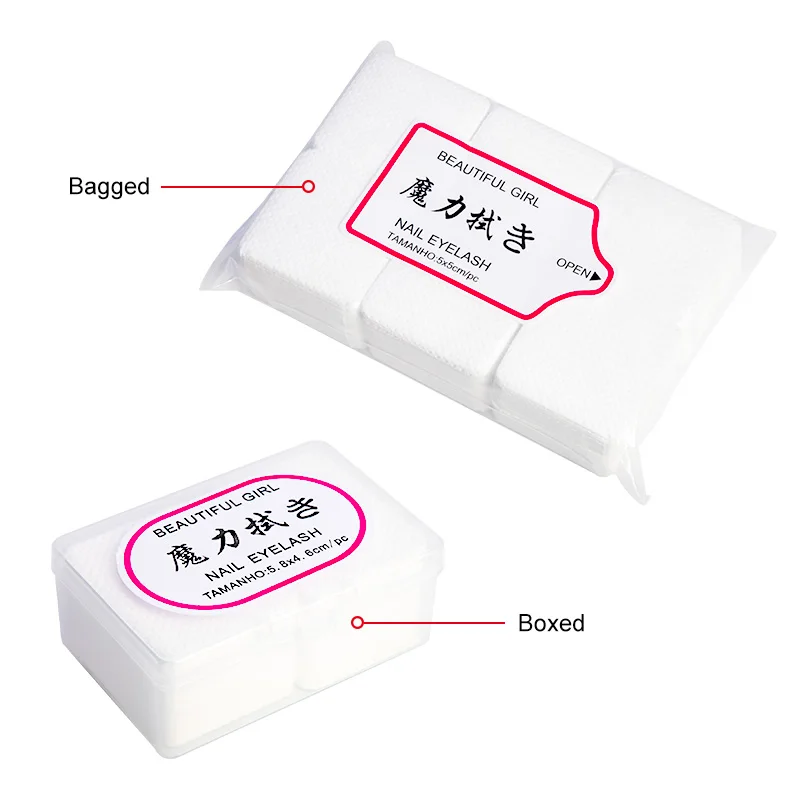 

Nail Polish Remover Nail Wipes Bath Manicure UV Gel Lint-Free Wipes 100% Cotton Napkins For Nails Nail Art Tool D249