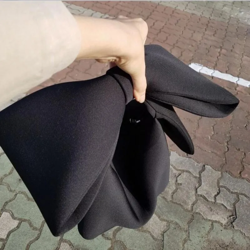 

Recessive Shoulder Messenger Bag RIBBON BAG Cute Bowknot Handbag Ladies Mini Travel Bag Girls Evening Patrty Bag bolsas
