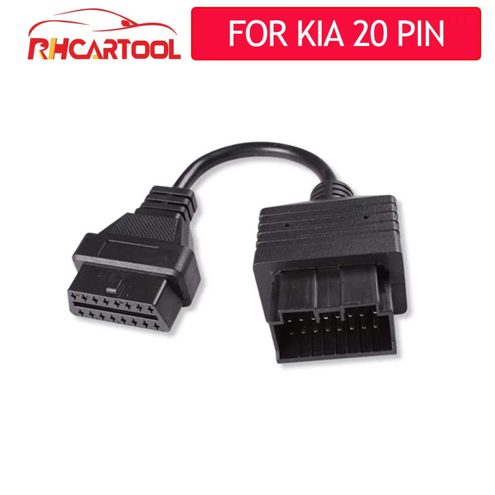 

Кабель-удлинитель диагностический OBD2 для kia, диагностический кабель с 20 Pin на 16 Pin, 2020 см, аксессуары для автомобиля