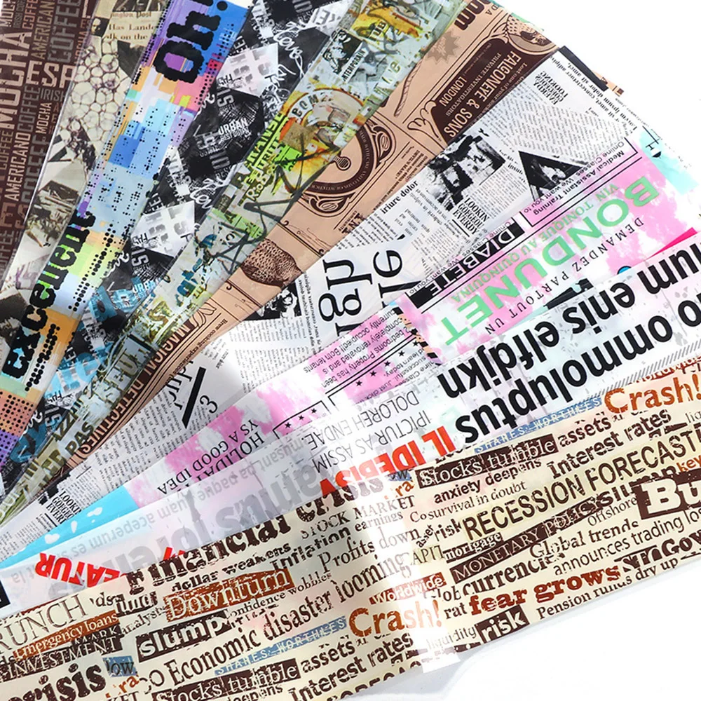 Наклейки для дизайна ногтей 10 шт. | Красота и здоровье