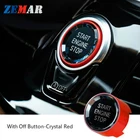 Кнопка переключения запуска и остановки двигателя автомобиля для BMW X1 X3 X5 X6 F15 F16 F48 F25 F30 F10 F20 F01 G01 G02 G30 G38 G11 G12 m 2017 2018 2019