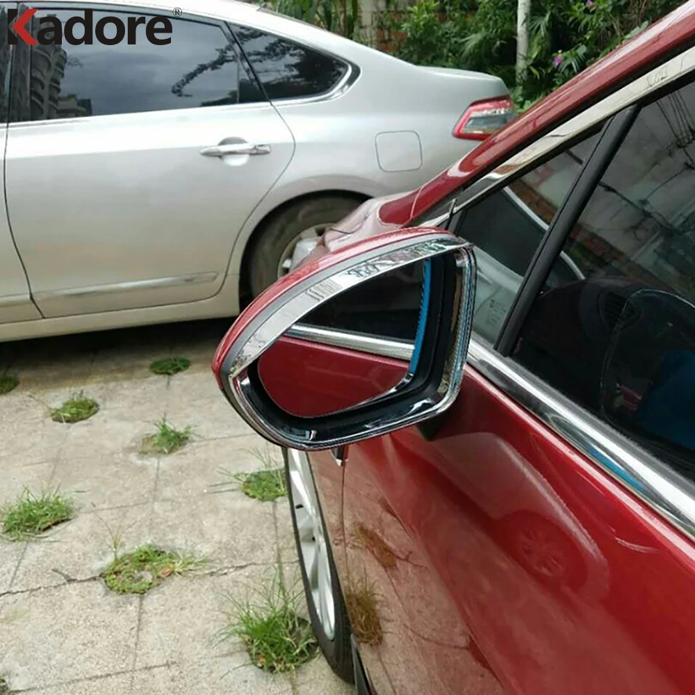 Хромированная рамка для зеркала заднего вида Chevrolet Cruze 2017 2018|Хромирование| |