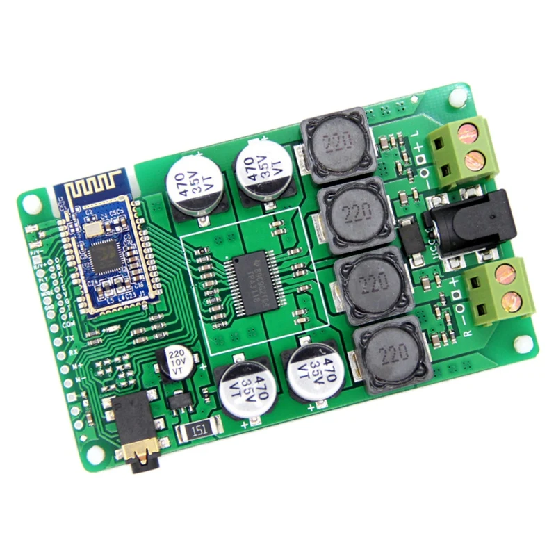 Усилитель звука TPA3118 Amplifier Audio Board Amplificador AUX 60W CSRA64215 5.0 Bluetooth Receiver APTX APTXLL для 8-омной колонки.