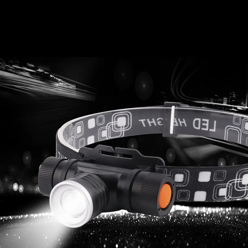 Налобный фонарь XML-T6 светодиодный 3 режима | Спорт и развлечения