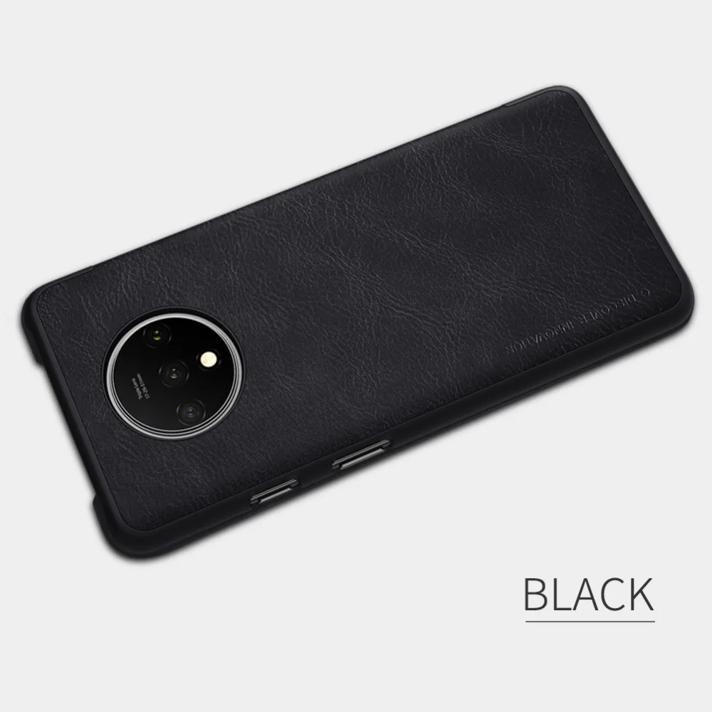 Для OnePlus 7 T/7 T Pro OnePlus 7/7 Pro/OnePlus 6/6 T/5 T/3t чехол NILLKIN Qin кожаный чехол-книжка с откидной крышкой чехол из натуральной кожи защитный чехол
