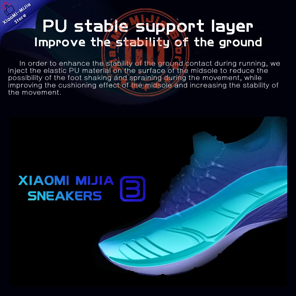 Кроссовки Xiaomi Mijia 3 мужские повседневная теннисная обувь на массивной платформе