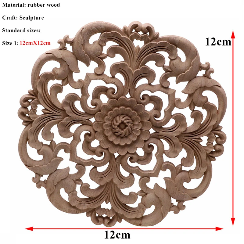 

Деревянная цветочная аппликация VZLX