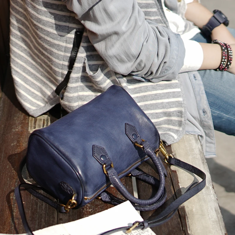 Famous Brand Luxury 100% Genuine Leather Ladies Handbag Modern Stylish Women Tote Shoulder Purse Cowhide Messenger Bag Body Bags | Багаж и