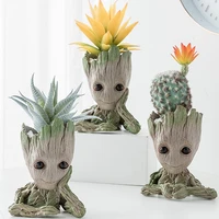 baby groot flowerpot plant pot stand pots for flowers groot pan holder home decoration