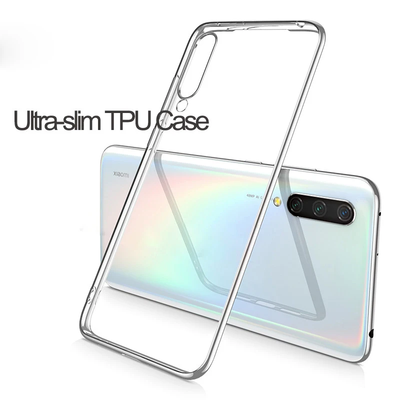 Ultra-slim TPU Case ALLOPUT 3D стекло xiaomi a3 закаленное стекло Xiaomi Mi A3 против царапин полное покрытие MIA3 XIAOMI защитное стекло на сяоми ми а3 Xiaomi a3 стекло Xiaomi mi a3 сяоми ми а3 стекло - Цвет: Ultra-slim TPU Case