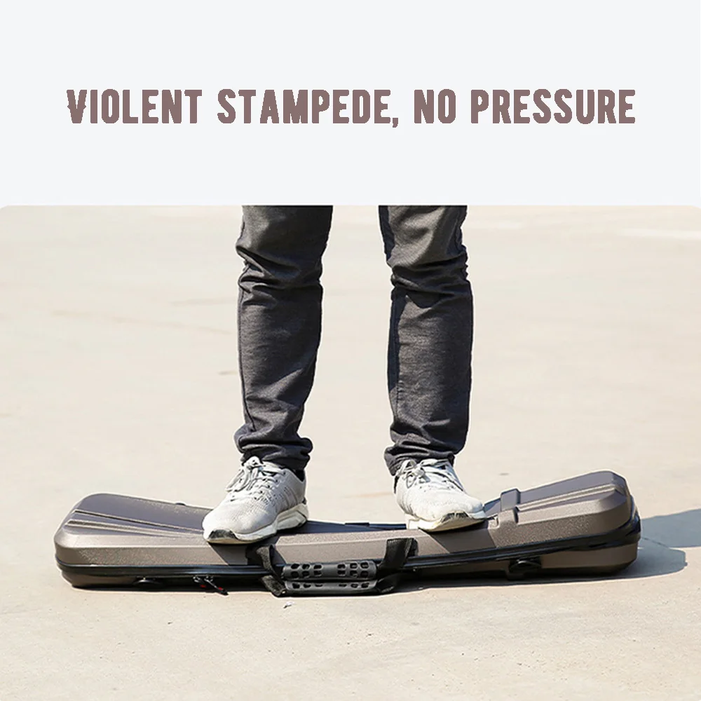 125CM Portable Fishing Rod Bag Waterproof Fishing Gear Bag ABS Hard Shell High Capacity Fishing Bag Shockproof Fishing Reel Bag