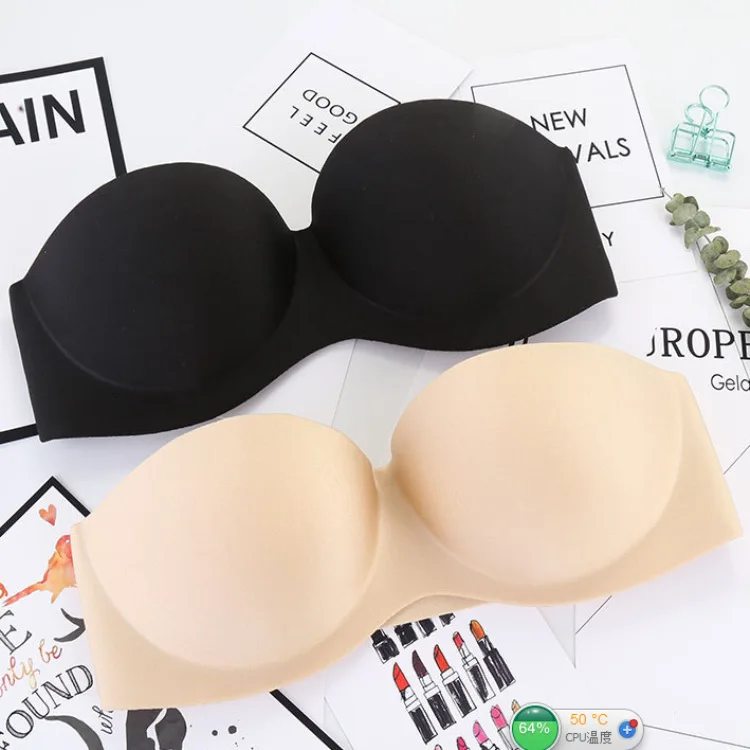 

Цельный бесшовный бюстгальтер, платье, свадебное платье, невидимый бюстгальтер с открытой спиной, нижнее белье без бретелек, женский бюстга...