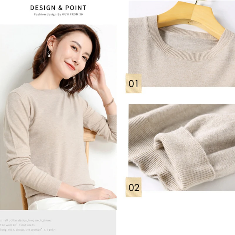 TIGENA 2019 Autumn WInter Pullover Sweater Women Korean Long Sleeve Female Knitted Tops Jumper Ladies Green Blue Yellow | Женская одежда