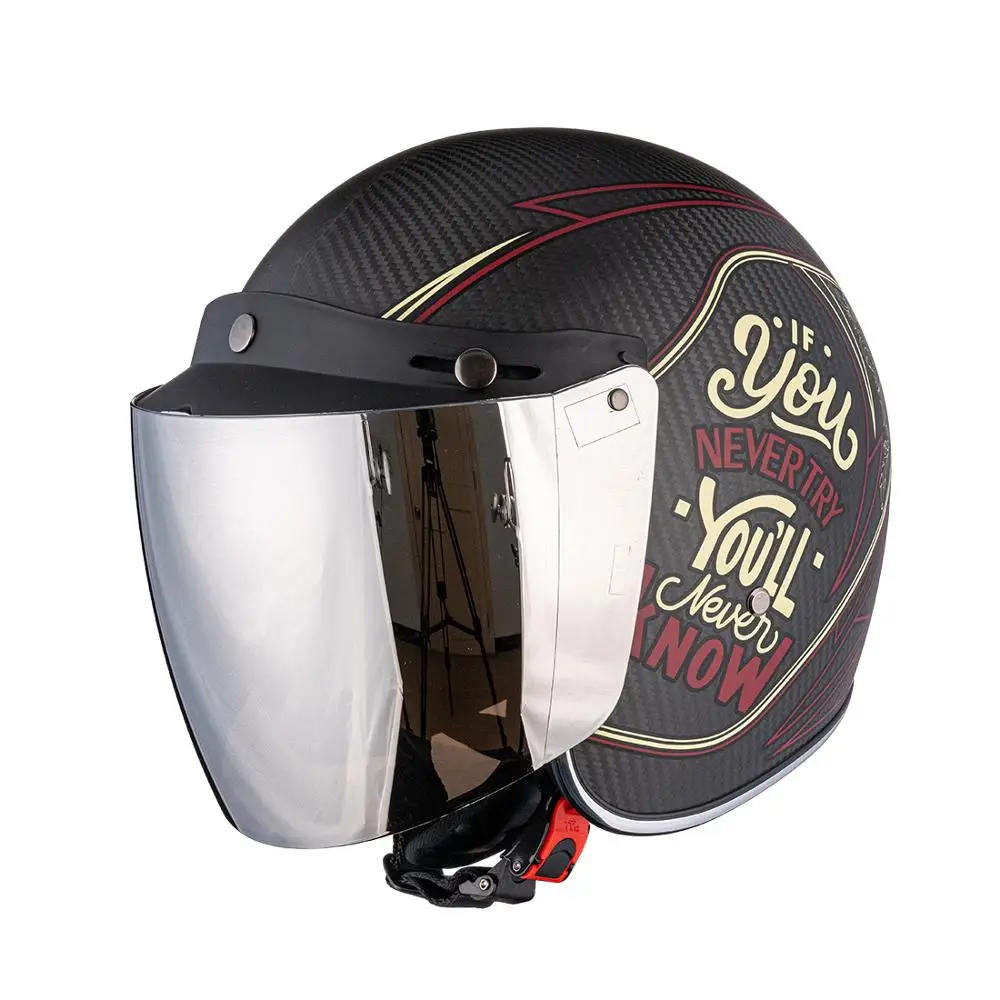 VCOROS винтажные универсальные прямые линзы 3 защелкивающиеся мотоциклетные