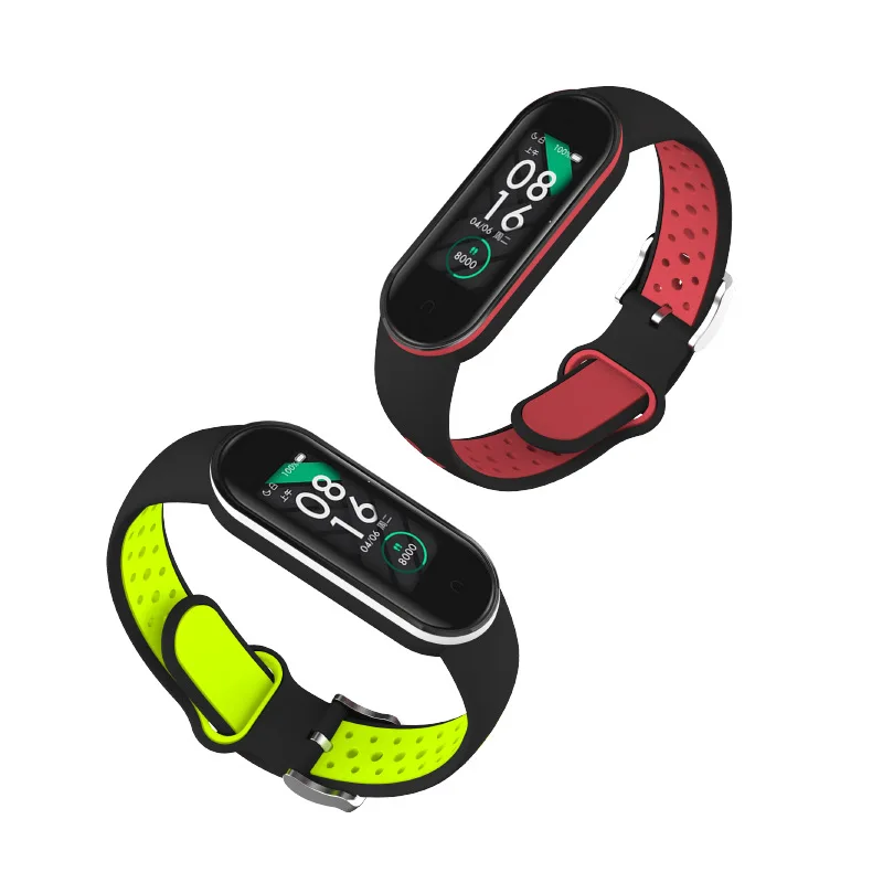 

Mi Band 3 4 Wrist Strap for Xiaomi Mi Band 4 3 Silicone Wristband Bracelet Mi4 Smart Watches Miband4 Accessories Sport Strap
