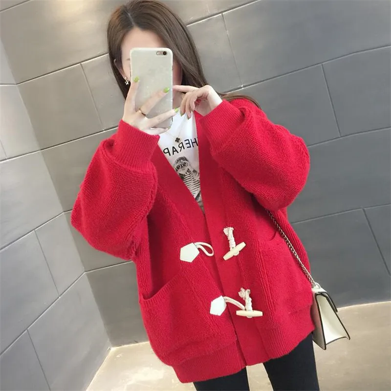 Пончо летучая мышь Ранняя весна и осень 2019 Новый Свободный вязаный кардиган