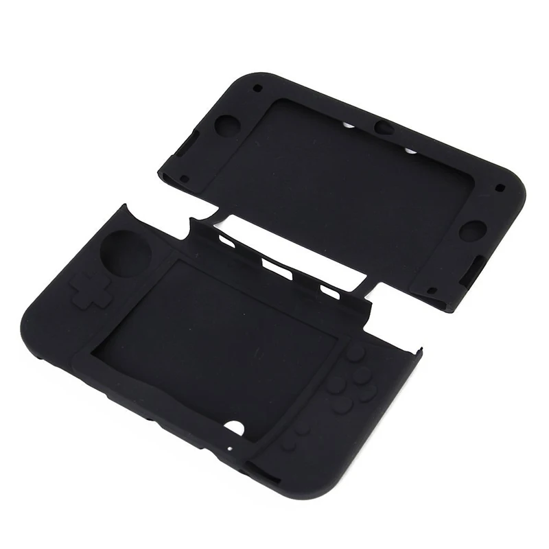 Силиконовый защитный чехол для New 3DS LL/XL-черный | Электроника