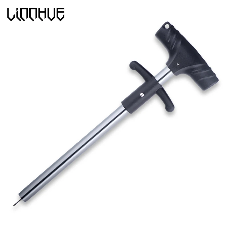 

New Design Easy Fish Hook Remove Aluminum Alloy Tube Hook Detacher Lightweight Fishing Lure Bite Remove Decoupling Device Fish