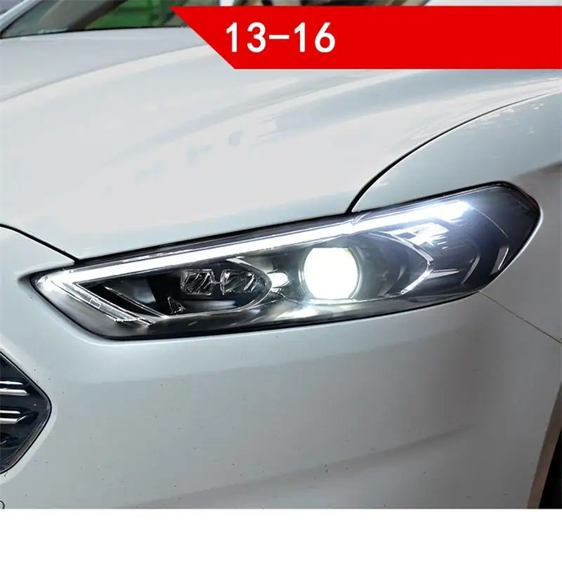 Drl Luces Para Auto Assessoires светодиодные боковые поворотники Automovil фары Задние Автомобильные фары в сборе 13 14 15 16 для Ford Mondeo
