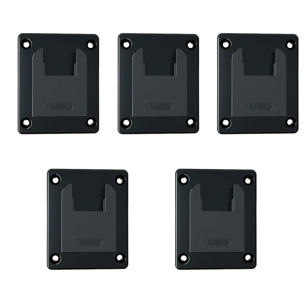

5pcs Electric Wrench Holder Wall Mount Storage Rack Electric Drill Base Stand Bracket For Milwaukee Fixing Devices Metalworking
