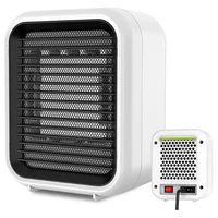 800w electric fan heater home desktop 3 seconds fast heating safe ptc ceramic heating constant automatic temperature control