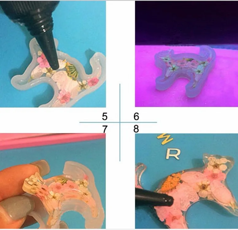 19 шт./компл. силиконовые формы для животных ручная работа эпоксидная железная