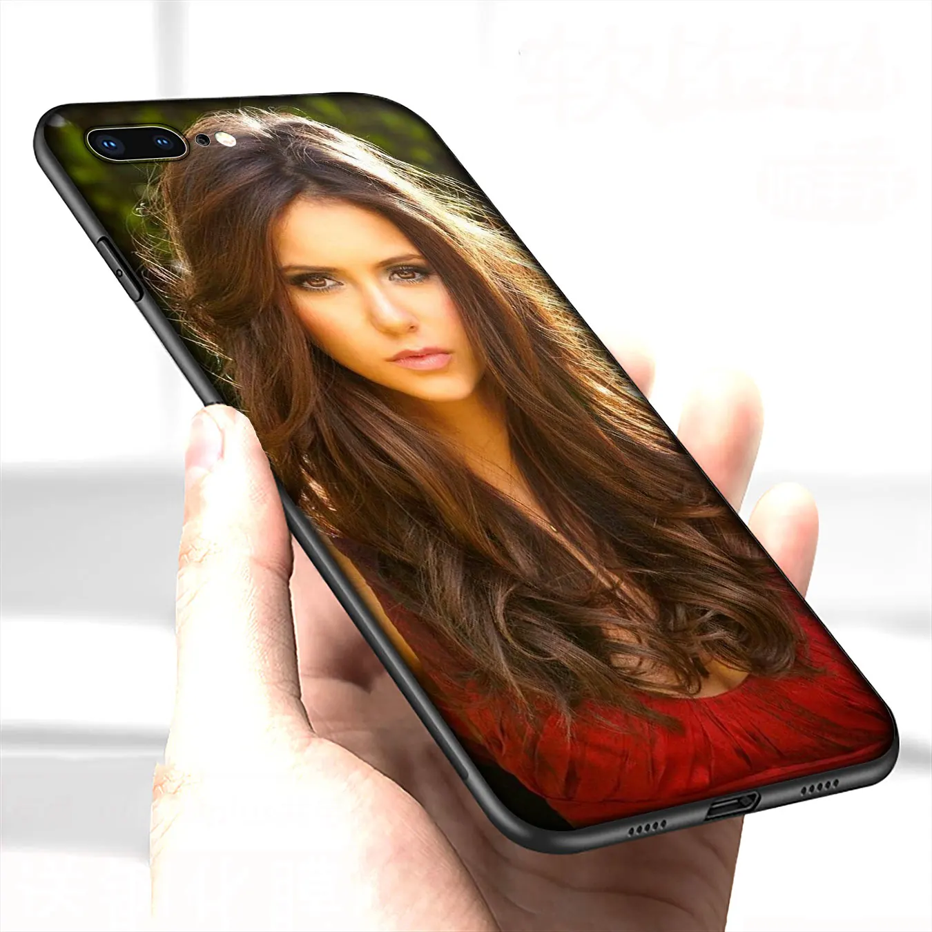 IYICAO Нина Добрев Мягкий силиконовый чехол для iPhone 12 мини XR X XS 11 Pro Max 10 6 6S 7 8 plus 5S SE