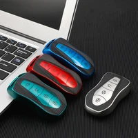 tpu key case for car key cover for geely emgrand gs x6 suv ec7 car smart key accessories shell protection keychain
