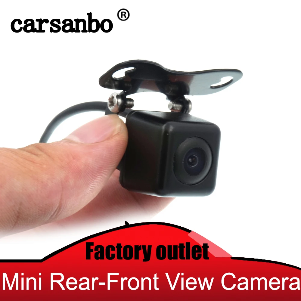 Carsanbo мини автомобиль Камера заднего вида Вид спереди переключатель