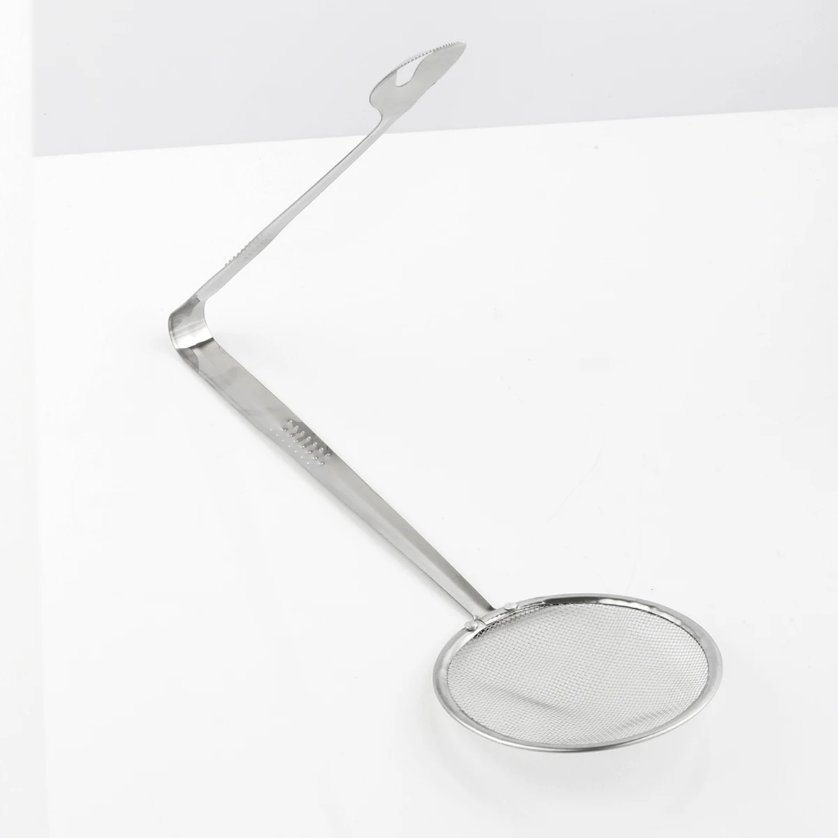 

Spoon Stainless Steel Kitchen Colander Fishing Strainer Spoon Fried Food Drain Oil Food Clip Strainer