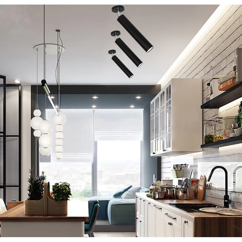 

Dimmable LED track light clothing store showrooms exhibition spotlight led spot lamp ceiling rail traditional collection Lamp