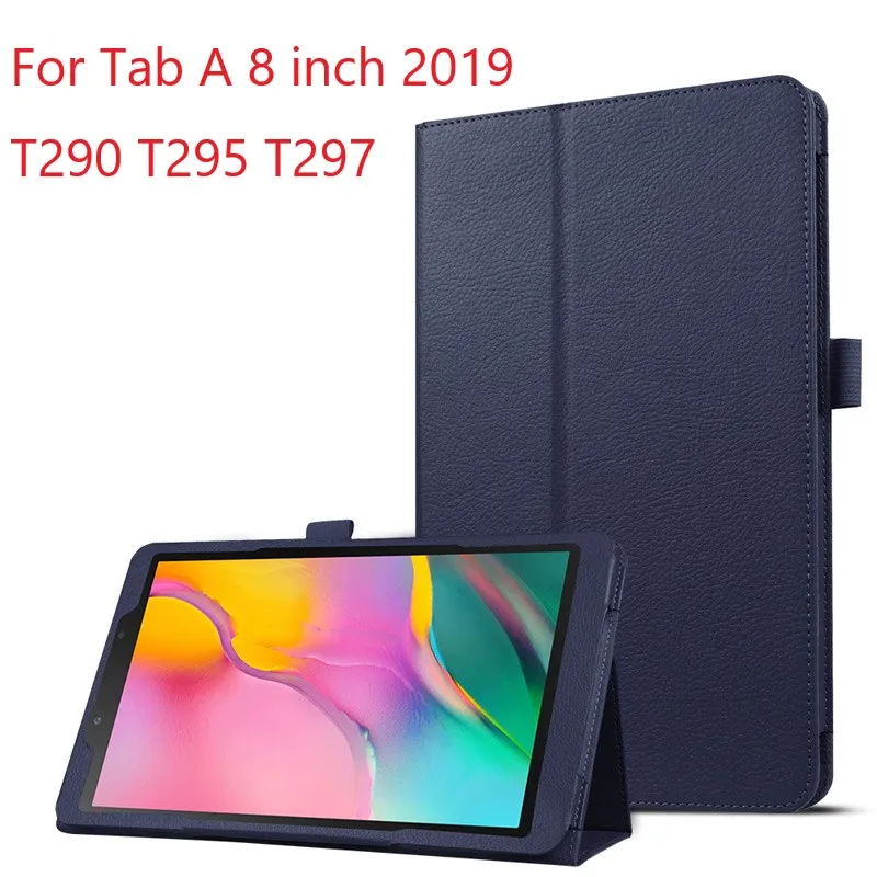 For Samsung Galaxy Tab A 8 inch 2019 Tablet Cover For SM-T290 T295 T297 Protective Stand Holder Shell Folding PU Leather Case