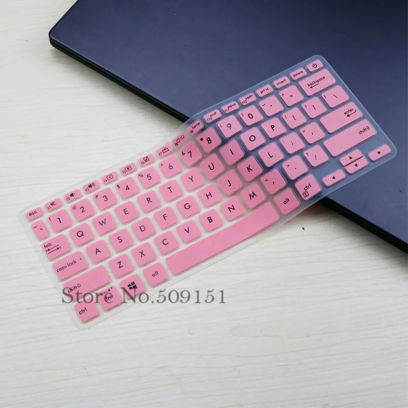 14-дюймовый силиконовый чехол для клавиатуры ноутбука ASUS VivoBook 14 Y406 Y406UA Y406U Y406F
