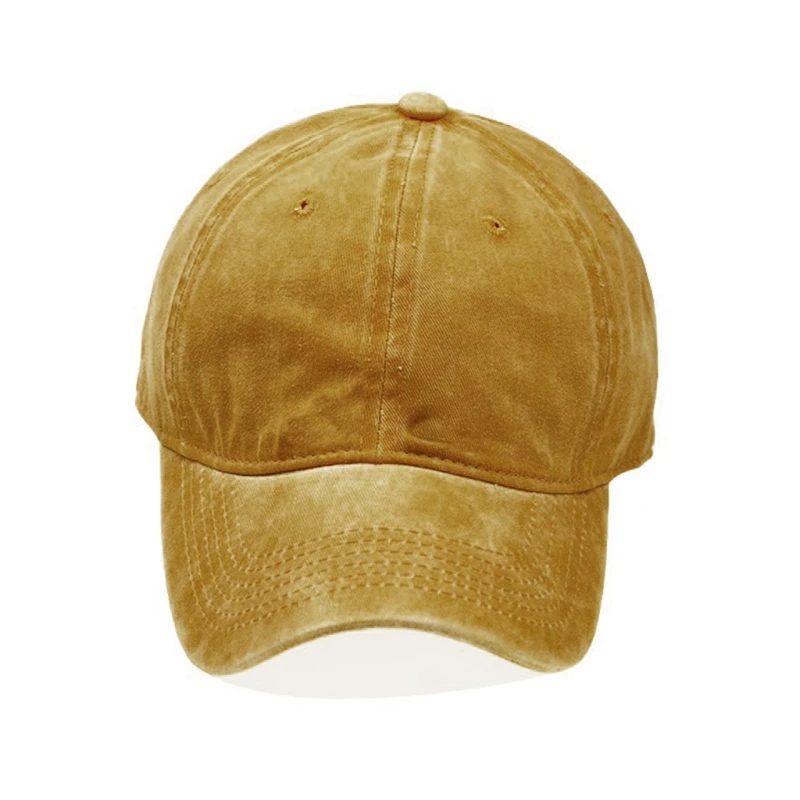 Gorra de b&eacute;isbol de algod&oacute;n lavado para ni&ntilde;os y ni&ntilde;as, gorro de Color puro, estilo Hip Hop-2