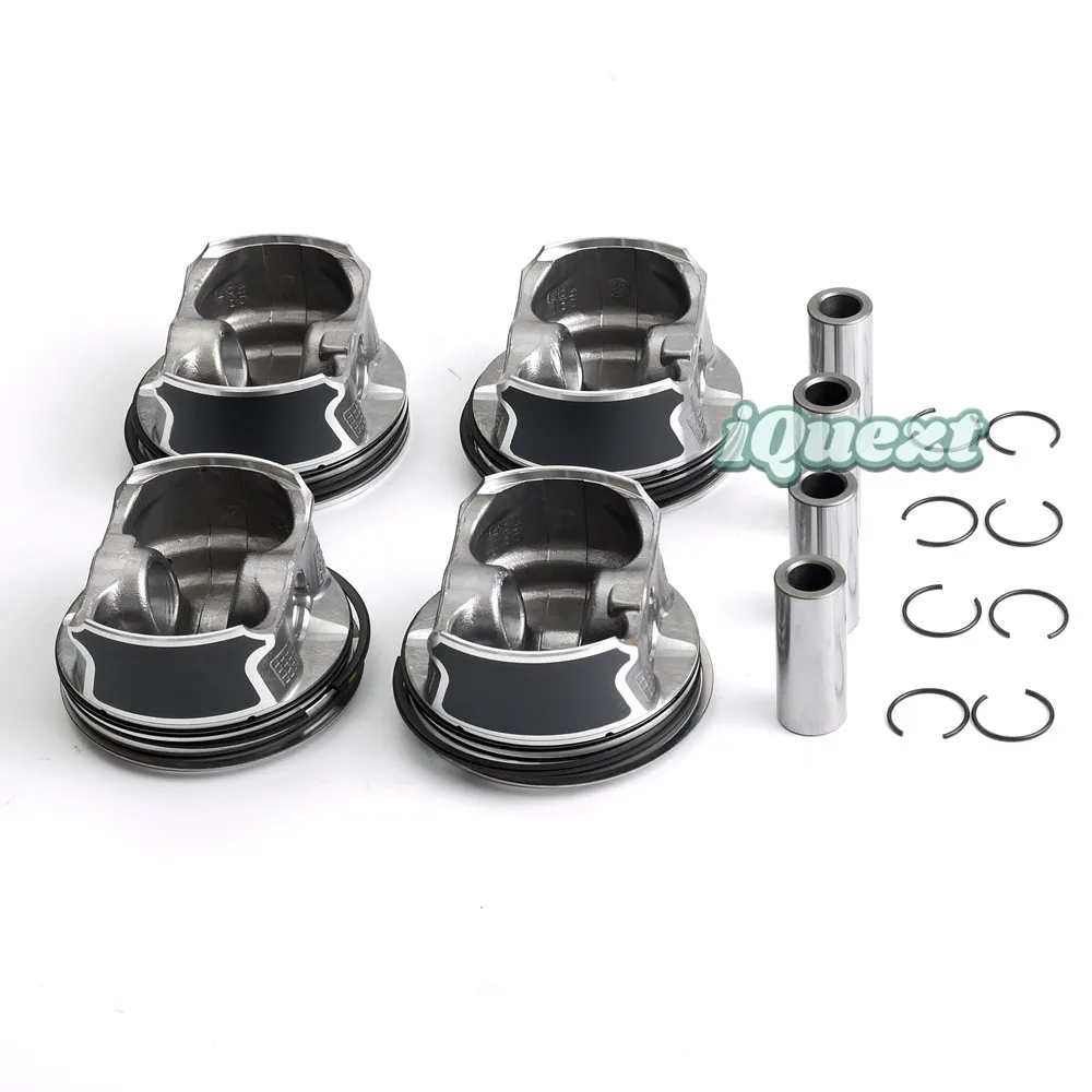 Комплект колец с 4 поршнями диаметром 11257562451 мм для BMW E60 E87 E90 118i 120i 320i 520i X3 N46B20B 2 0 л