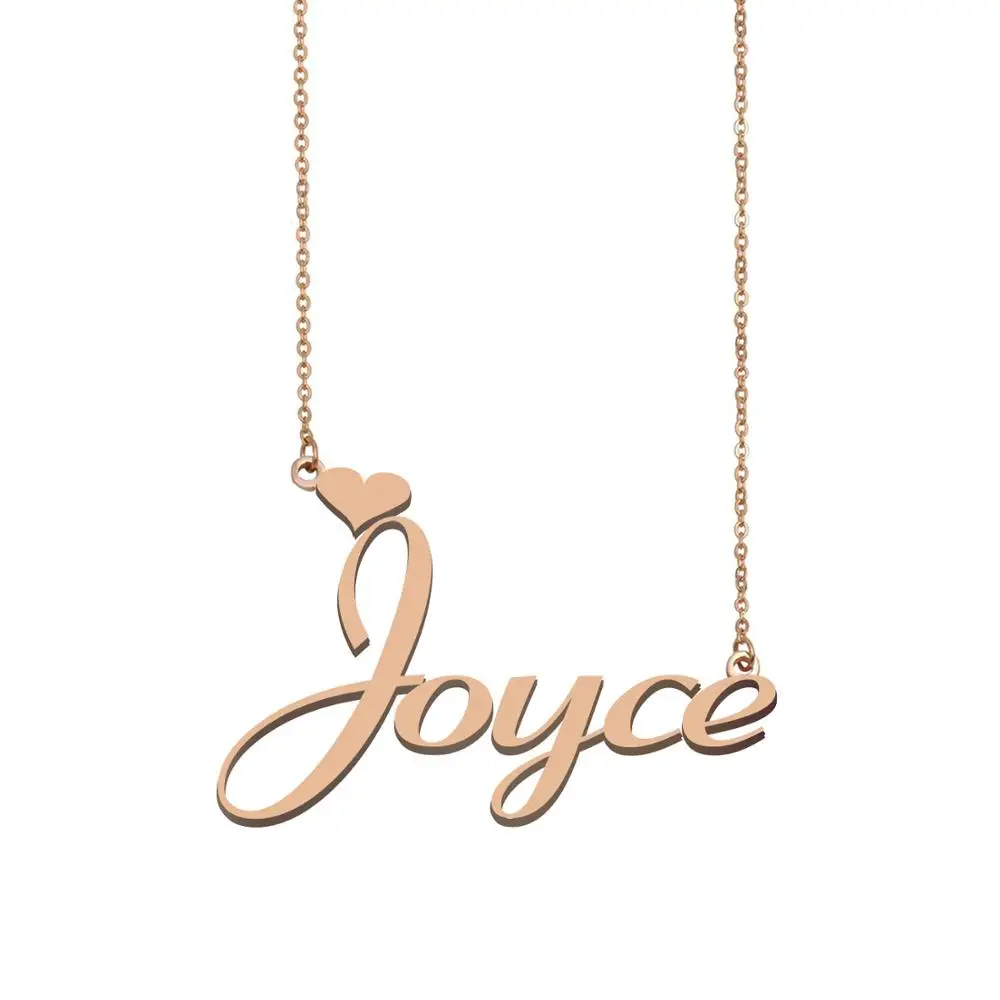 

Joyce Name Necklace , Custom Name Necklace for Women Girls Best Friends Birthday Wedding Christmas Mother Days Gift