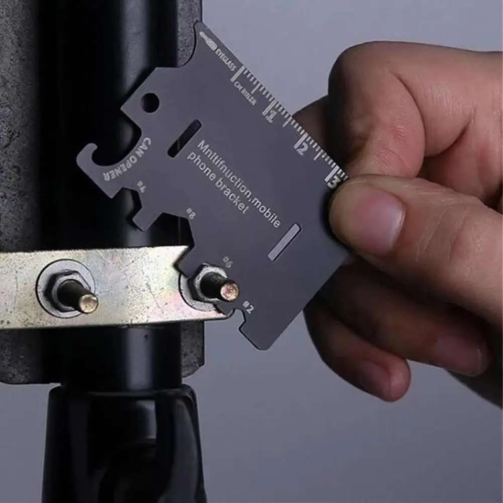 3 в 1 складной держатель для мобильного телефона Подставка EDC Мини-нож карт