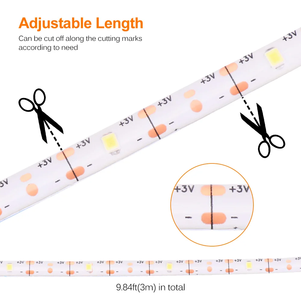 Суперъяркая светодиодная ленсветильник на солнечной батарее 2835 светодиодов