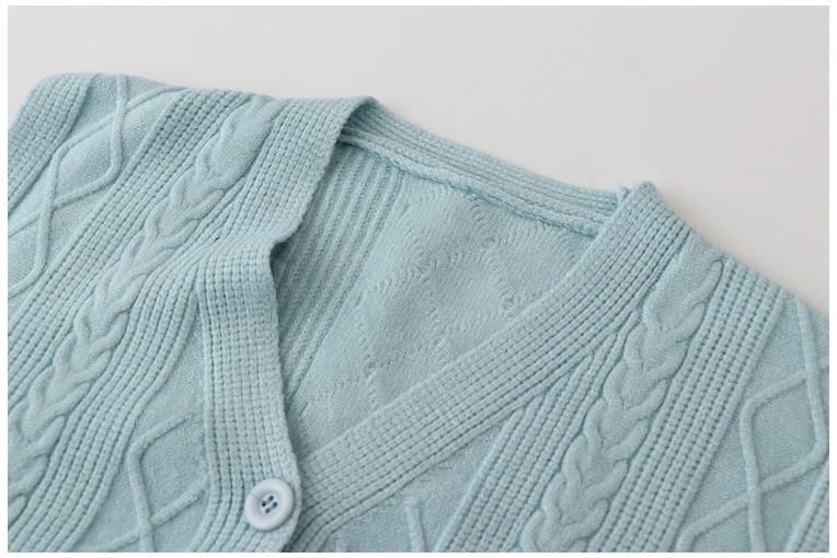 Осень 2019 новый корейский Sen Ретро витой вязаный жилет женский однобортный