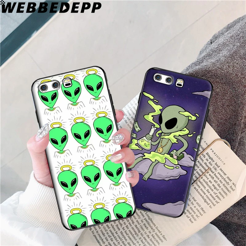 Милый мягкий чехол Alien Believe UFO ET для huawei P8 P9 P10 P20 P30 Lite Pro P Smart Z Plus Y6 Y7 Y9 Prime |